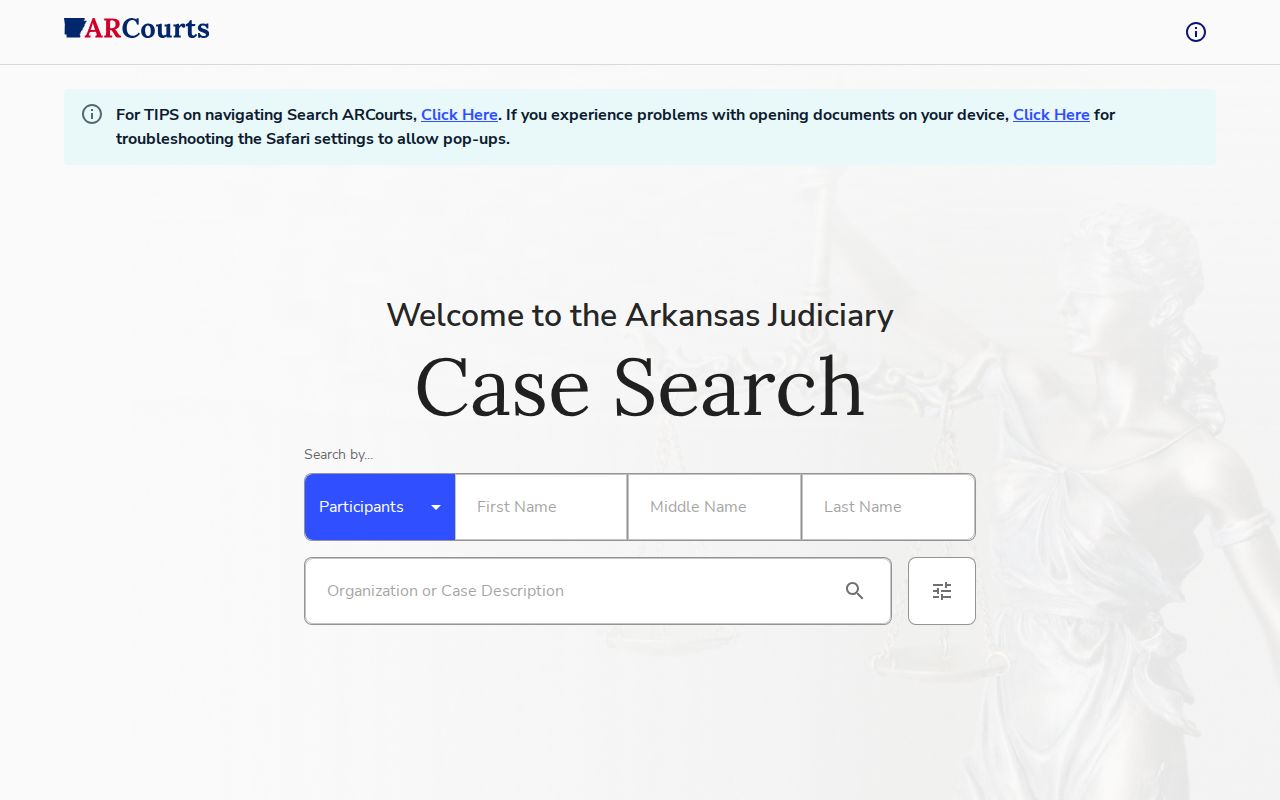 Baxter County criminal court cases Search ARCourts case search